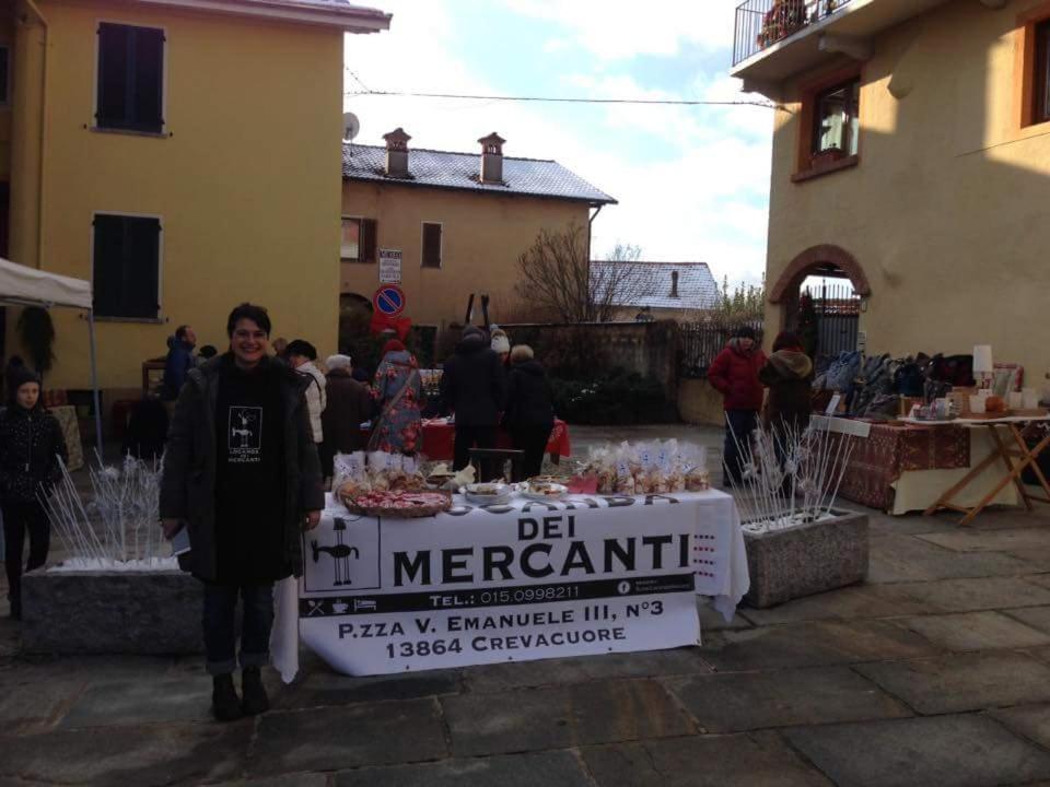 Locanda Dei Mercanti Crevacuore Exterior foto